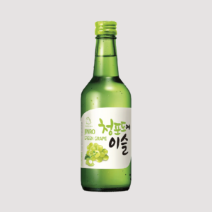 Soju marca Jinro sabor uva. kfoodstore